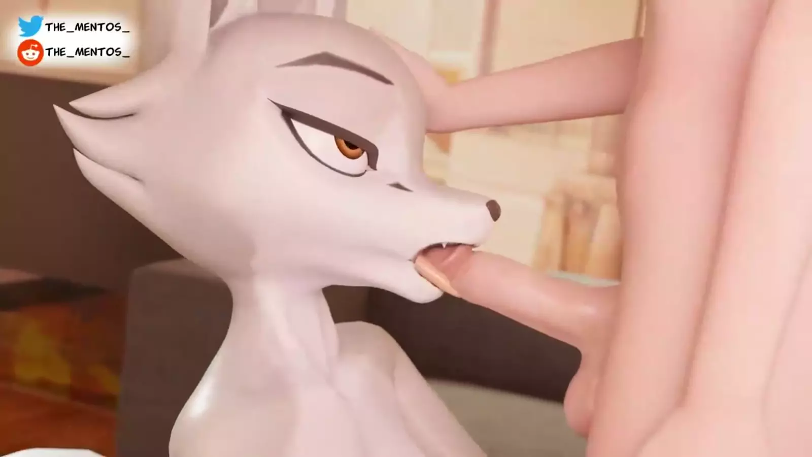 Two furries engaged in seductived steelplay